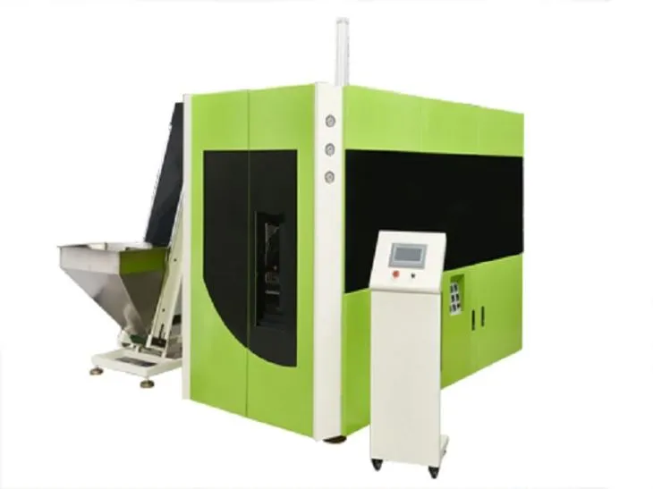 Automātiska pudeļu pūšanas iekārta lielām eļļas pudelēm