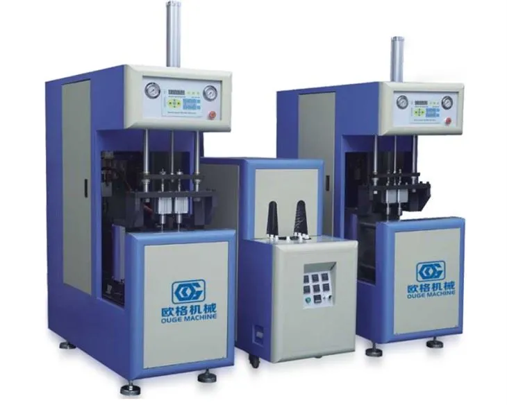 Pusautomātiska PET pudeļu pūšanas mašīna